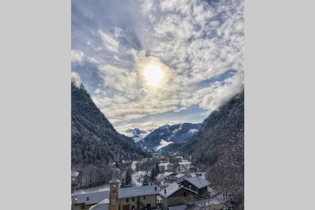 Monolocale Rustico Di Montagna Leilighet Antey-Saint-André Eksteriør bilde
